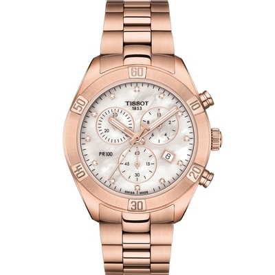 Tissot T Classic PR 100 Sport Chic Chronograph n i ra T101