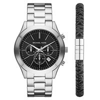 Michael Kors Slim Runway férfi óra szett - MK1056SET