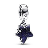 Pandora Mennyei Galaxis Csillag Marunoi üveg charm - 792368C01