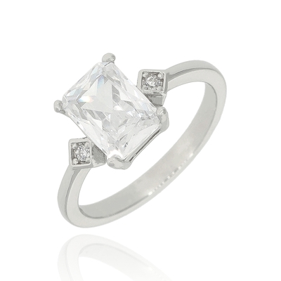 Ezüst gyűrű 58-as méret (01101-25-58)