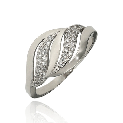 Ezüst gyűrű 62-es méret (01101-29-62)