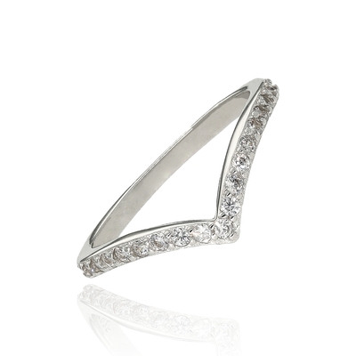 Ezüst gyűrű 55-ös méret (01101-47-55)