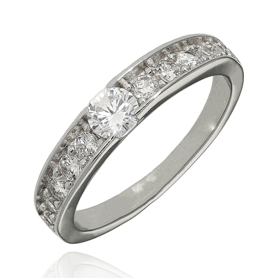 Ezüst gyűrű 55-ös méret (01101-51-55)