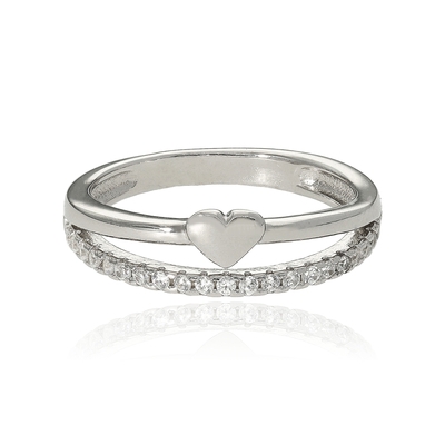 Ezüst gyűrű 55-ös méret (01101-53-55)