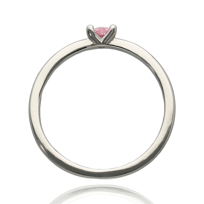 Ezüst szív gyűrű 54-es méret (01101-86-54)