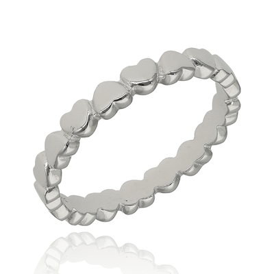 Ezüst gyűrű 49-es méret (01102-5-49)