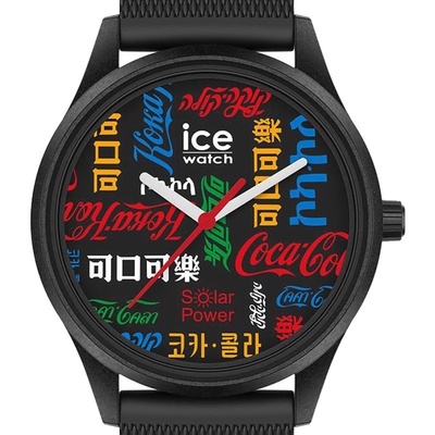 Ice-Watch Ice Coca-Cola Montre Black Medium óra (019618)