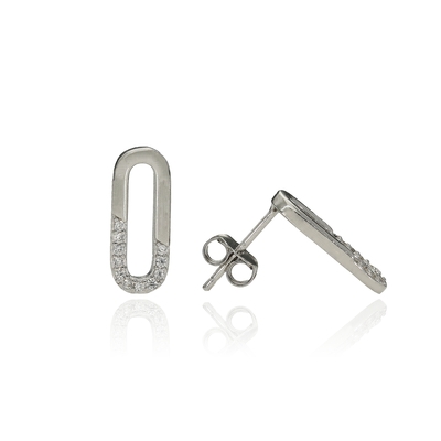 Ezüst fülbevaló (02107-144)