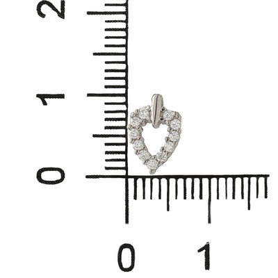 Ezüst levél fülbevaló (02107-352)