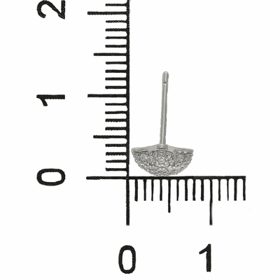 Ezüst gyerek csillag fülbevaló (02107-353)