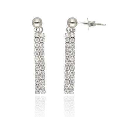 Ezüst fülbevaló (02107-368)