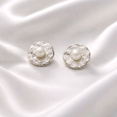 Ezüst fülbevaló (02107-372)