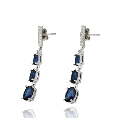 Ezüst fülbevaló (02107-61)