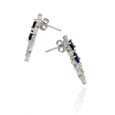 Ezüst fülbevaló (02107-68)