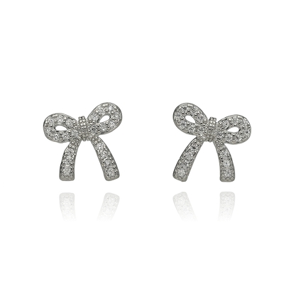 Ezüst masni fülbevaló (02107-97)