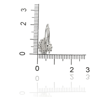 Ezüst fülbevaló (02108-117)