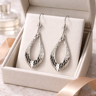 Ezüst fülbevaló (02108-162)