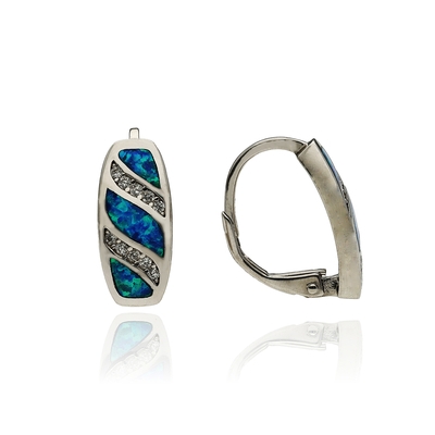 Ezüst fülbevaló (02108-33)