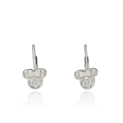 Ezüst Minnie egér fülbevaló (02108-5)