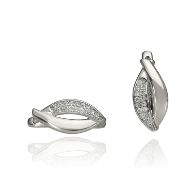 Ezüst fülbevaló (02109-10)