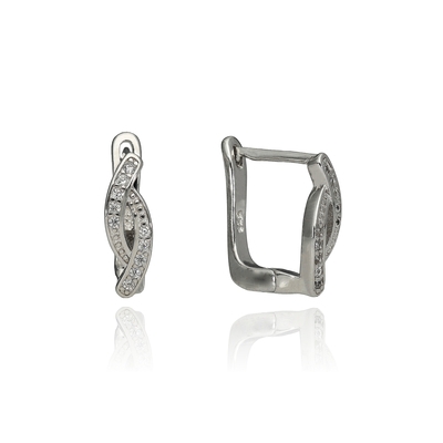 Ezüst fülbevaló (02109-11)