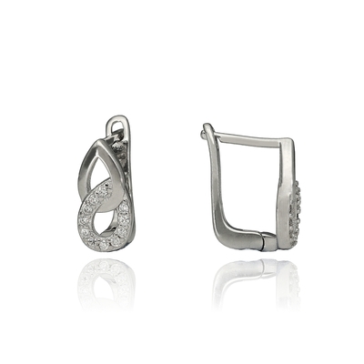 Ezüst fülbevaló (02109-14)