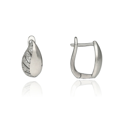 Ezüst fülbevaló (02109-15)