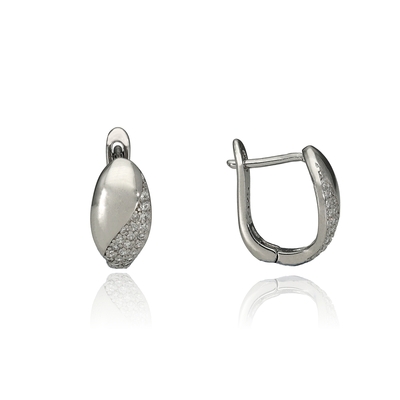 Ezüst fülbevaló (02109-16)