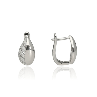 Ezüst fülbevaló (02109-18)