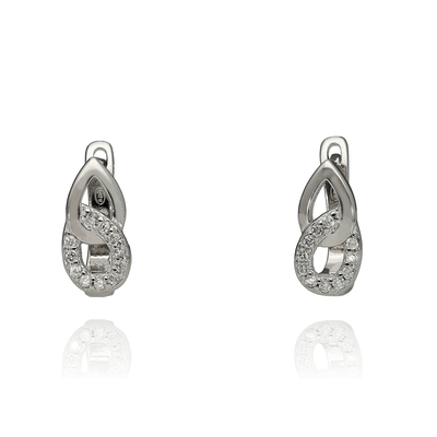 Ezüst fülbevaló (02109-23)