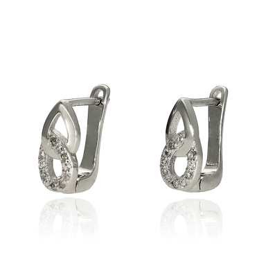 Ezüst fülbevaló (02109-23)