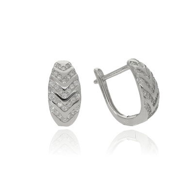 Ezüst fülbevaló (02109-31)