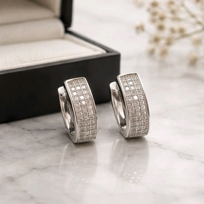 Ezüst fülbevaló (02109-49)