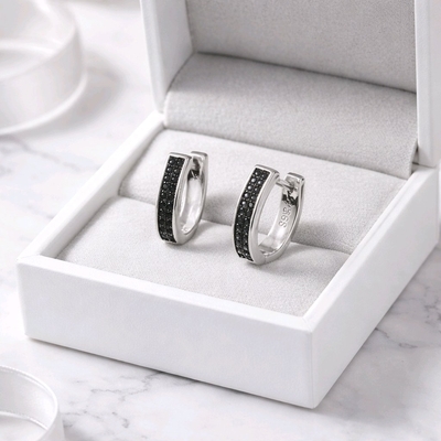 Ezüst fülbevaló (02109-50)