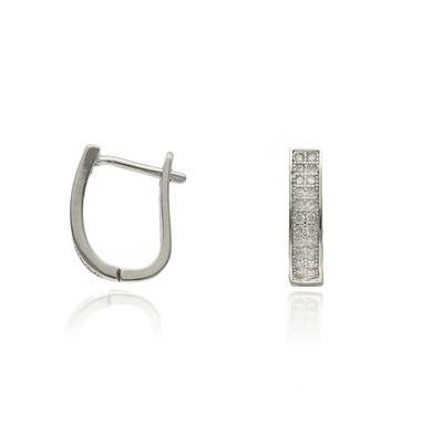 Ezüst fülbevaló (02109-52)