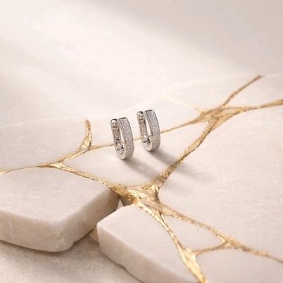 Ezüst fülbevaló (02109-52)