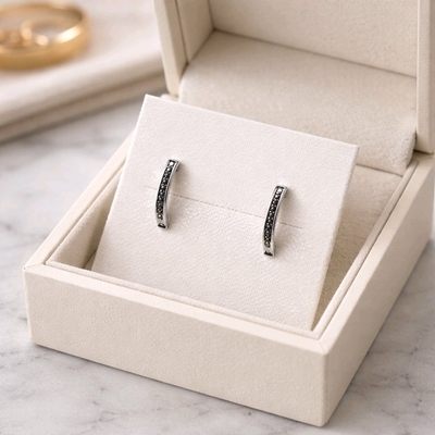 Ezüst fülbevaló (02109-54)