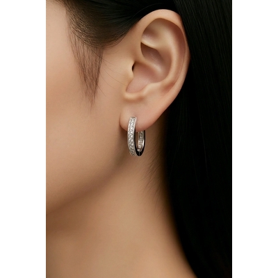 Ezüst fülbevaló (02109-56)