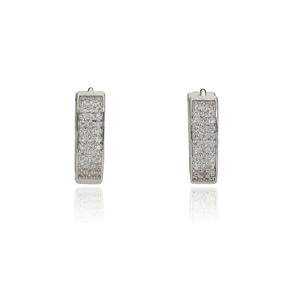 Ezüst fülbevaló (02114-12)