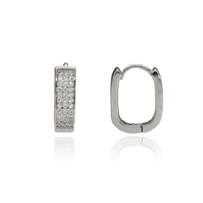 Ezüst fülbevaló (02114-12)