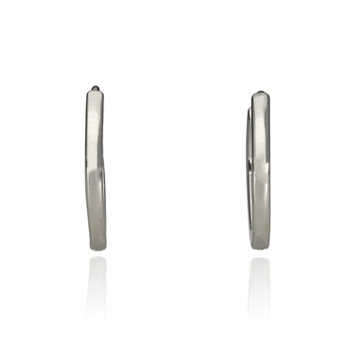 Ezüst karika fülbevaló (02114-30)