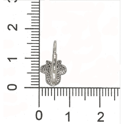 Ezüst Minnie gyerek fülbevaló (02203-25)