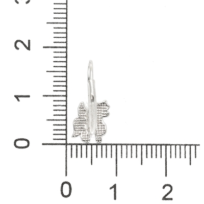Ezüst Unikornis gyerek fülbevaló (02203-28)