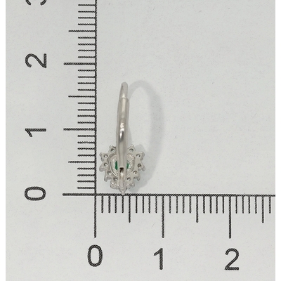 Ezüst szív fülbevaló (02203-34)