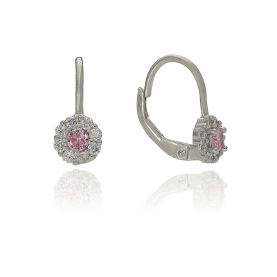 Ezüst gyerek fülbevaló (02203-37)