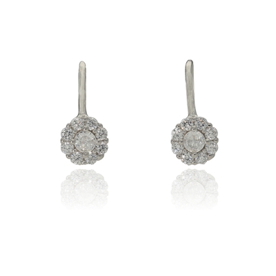 Ezüst gyerek fülbevaló (02203-38)