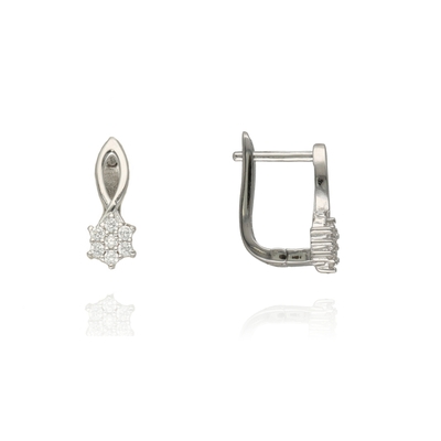 Ezüst fülbevaló (02204-1)