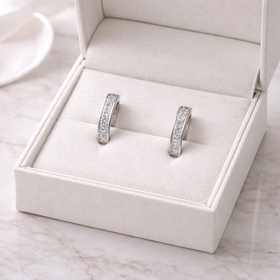 Ezüst fülbevaló (02204-3)