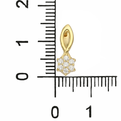 Ezüst fülbevaló (02204-4)