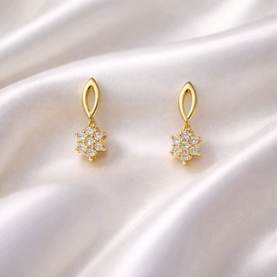 Ezüst fülbevaló (02204-4)